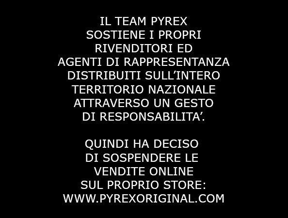 Pyrex Original sospende le vendite online sul proprio store